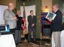 Matt Hoose being inducted